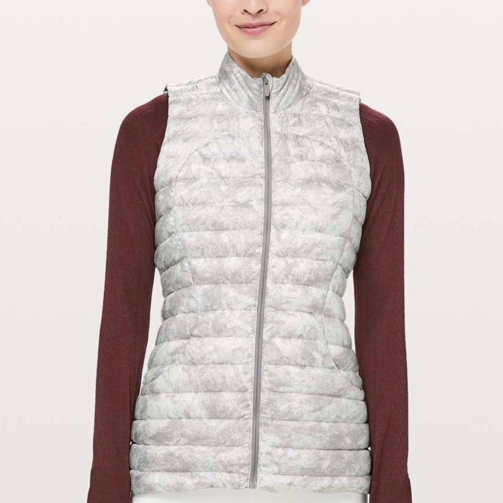 Lululemon Pack It Down Again Vest, Never Worn, Size 4